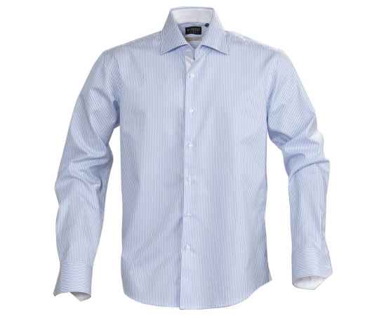 Рубашка мужская в полоску Reno, голубая, размер S, Цвет: голубой, Размер: S