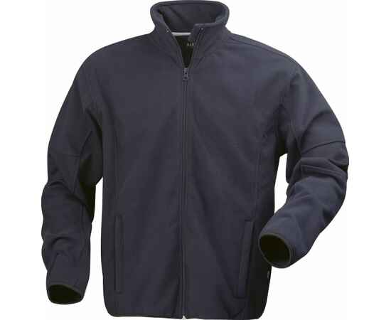 Куртка флисовая мужская Lancaster, темно-синяя, размер XXL, Цвет: темно-синий, Размер: XXL