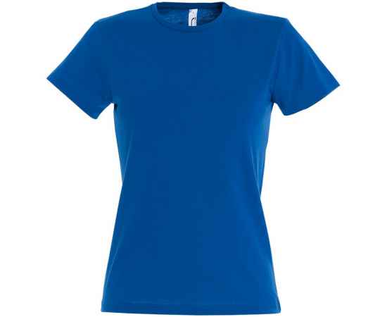 Футболка женская Miss 150 ярко-синяя (royal), размер S, Цвет: синий, Размер: S