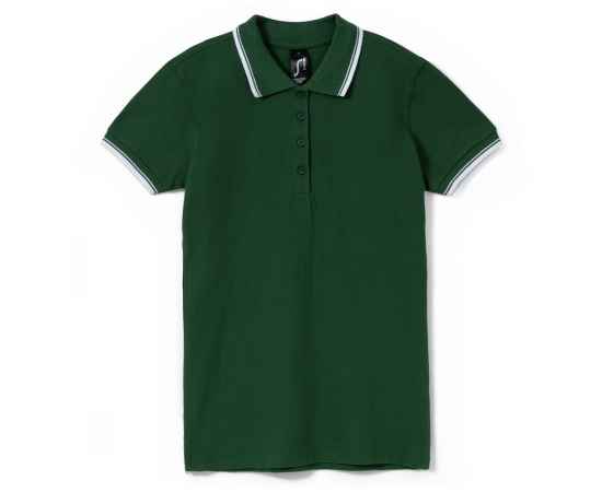 Рубашка поло женская Practice Women 270, зеленая с белым G_6084.904, Цвет: зеленый, Размер: XL