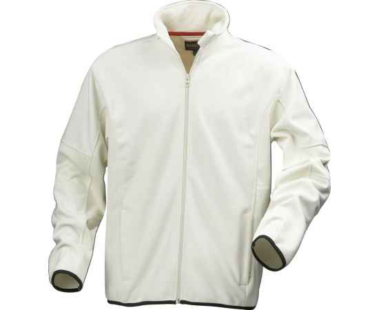 Куртка флисовая мужская Lancaster, белая с оттенком слоновой кости, размер XXL, Цвет: белый, Размер: XXL