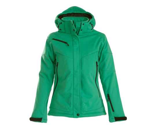 Куртка софтшелл женская Skeleton Lady зеленая, размер S, Цвет: зеленый, Размер: S