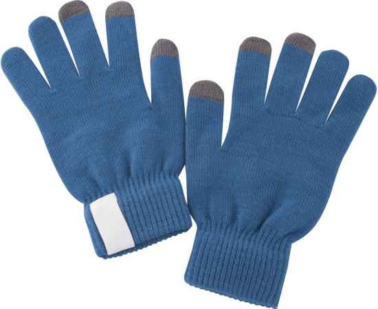 Сенсорные перчатки Scroll, синие, Цвет: синий, Размер: 10х22