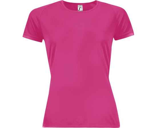 Футболка женская Sporty Women 140 розовый неон, размер XL, Цвет: розовый, Размер: XL