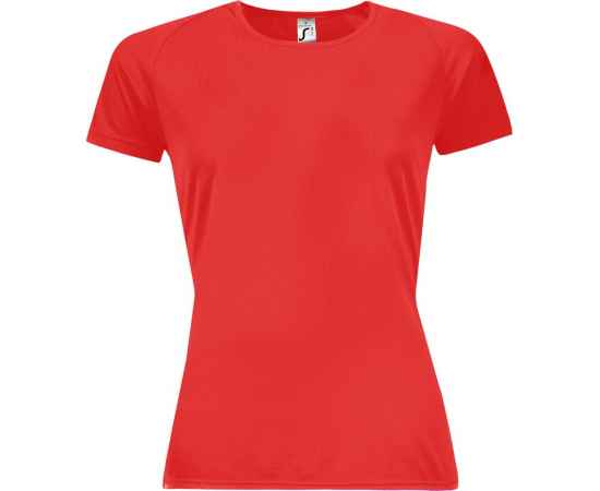 Футболка женская Sporty Women 140 красная, размер XL, Цвет: красный, Размер: XS