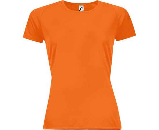 Футболка женская Sporty Women 140 оранжевый неон, размер XXL, Цвет: оранжевый, Размер: XXL