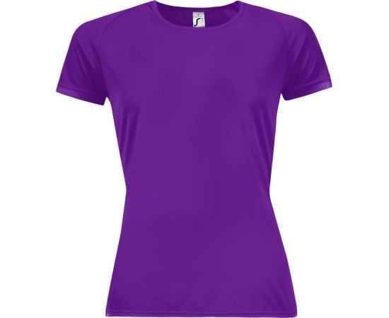 Футболка женская Sporty Women 140 темно-фиолетовая, размер XS, Цвет: фиолетовый, Размер: XS