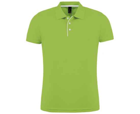 Рубашка поло мужская Performer Men 180 зеленое яблоко G_01180280S, Цвет: зеленое яблоко, Размер: S