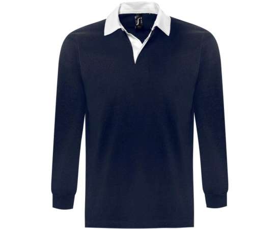 Рубашка поло мужская с длинным рукавом Pack 280 темно-синяя G_11313316S, Цвет: темно-синий, Размер: S