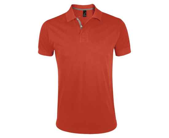 Рубашка поло мужская Portland Men 200 оранжевая G_00574403S, Цвет: оранжевый, Размер: S