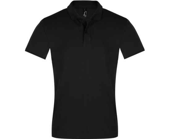 Рубашка поло мужская Perfect Men 180 черная G_11346312S, Цвет: черный, Размер: S