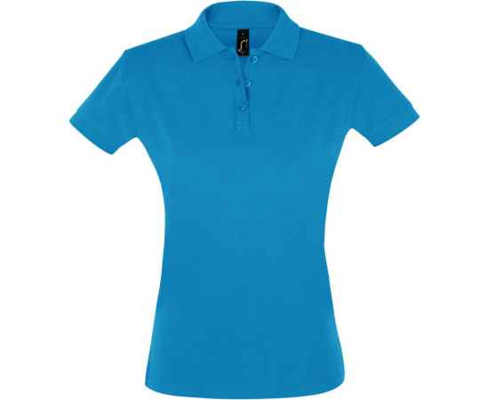 Рубашка поло женская Perfect Women 180 бирюзовая G_11347321S, Цвет: бирюзовый, Размер: S