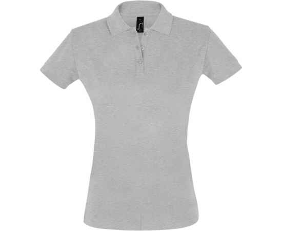 Рубашка поло женская Perfect Women 180 серый меланж G_11347360S, Цвет: серый меланж, Размер: S