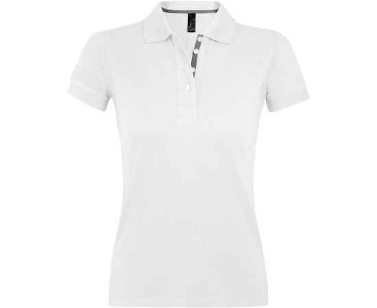 Рубашка поло женская Portland Women 200 белая G_00575102S, Цвет: белый, Размер: S