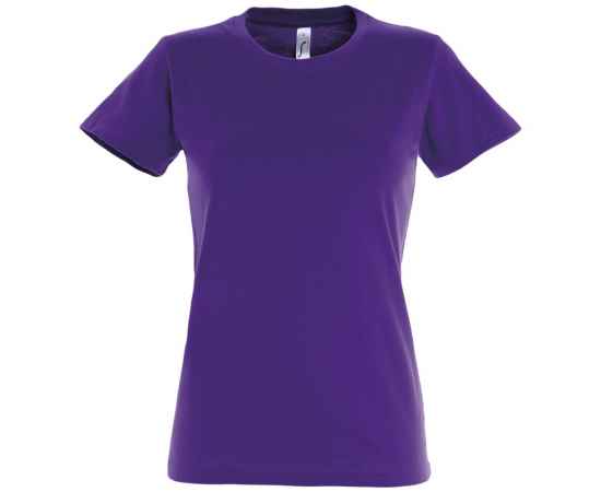 Футболка женская Imperial women 190 темно-фиолетовая, размер L, Цвет: фиолетовый, Размер: L