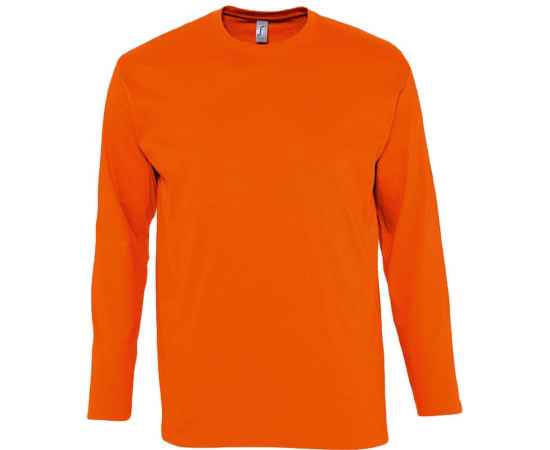 Футболка мужская с длинным рукавом Monarch 150 оранжевая, размер XXL, Цвет: оранжевый, Размер: XXL