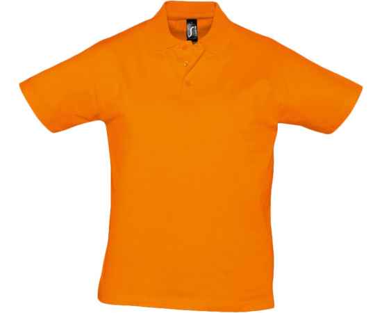 Рубашка поло мужская Prescott Men 170, оранжевая G_6086.202, Цвет: оранжевый, Размер: M