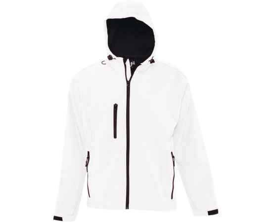 Куртка мужская с капюшоном Replay Men 340 белая, размер XXL, Цвет: белый, Размер: XXL