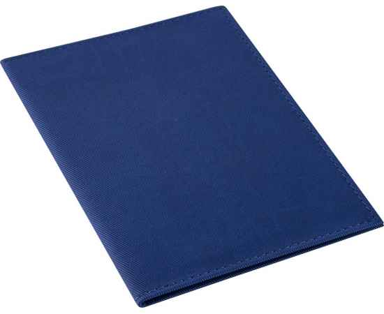 Обложка для паспорта Twill, синяя, Цвет: синий, Размер: 9