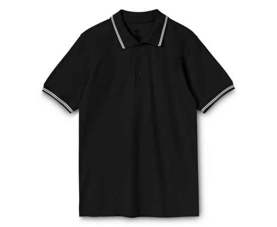Рубашка поло Virma Stripes, черная, размер XL, Цвет: черный, Размер: XL