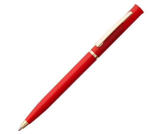 Ручка шариковая Euro Gold, красная, Цвет: красный, Размер: 13