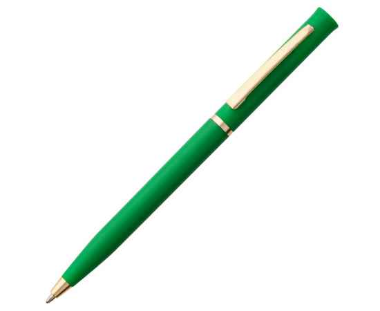 Ручка шариковая Euro Gold, зеленая, Цвет: зеленый, Размер: 13