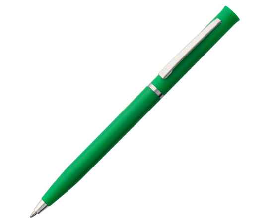 Ручка шариковая Euro Chrome, зеленая, Цвет: зеленый, Размер: 13