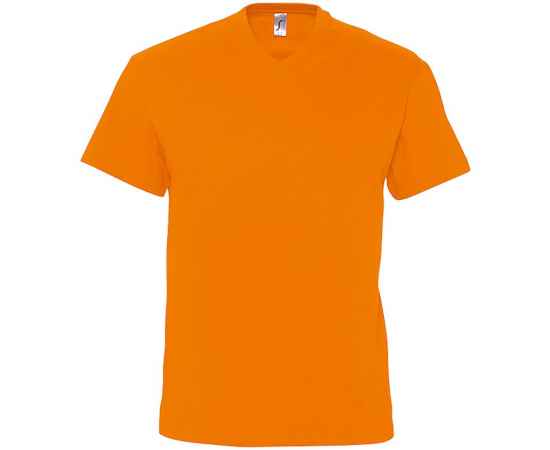 Футболка мужская с V-обр. вырезом Victory 150, оранжевая, размер S, Цвет: оранжевый, Размер: S