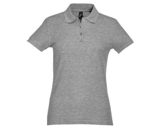 Рубашка поло женская Passion 170, серый меланж G_11338360XL, Цвет: серый меланж, Размер: XL