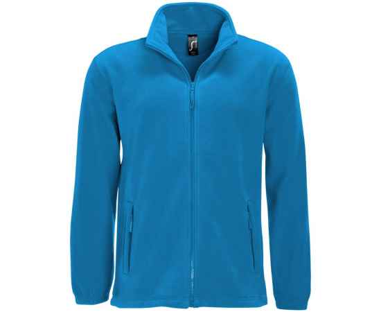 Куртка мужская North ярко-бирюзовая, размер L, Цвет: бирюзовый, Размер: L
