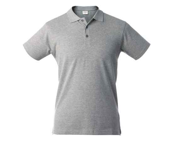 Рубашка поло мужская Surf, серый меланж G_1546.111, Цвет: серый, серый меланж, Размер: S