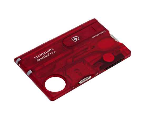 Набор инструментов SwissCard Lite, красный, Цвет: красный, Размер: 8