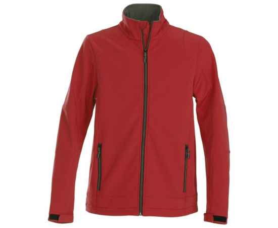 Куртка софтшелл мужская Trial красная, размер 3XL, Цвет: красный, Размер: 3XL