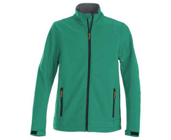 Куртка софтшелл мужская Trial зеленая, размер S, Цвет: зеленый, Размер: S