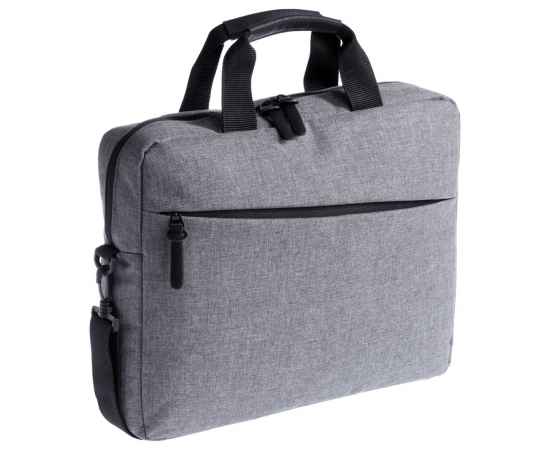 Конференц-сумка The First, серая, Цвет: серый, Размер: 38х28х8 см