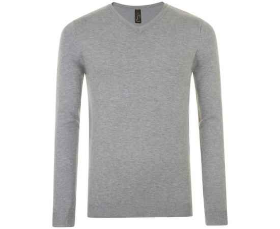 Пуловер мужской Glory Men серый меланж, размер 3XL, Цвет: серый меланж, Размер: 3XL