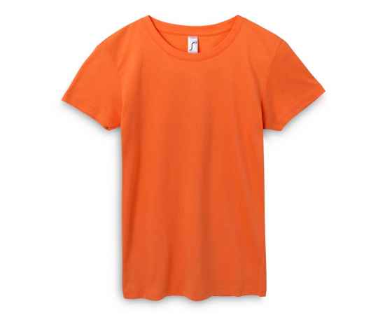 Футболка женская Regent Women оранжевая, размер S, Цвет: оранжевый, Размер: S