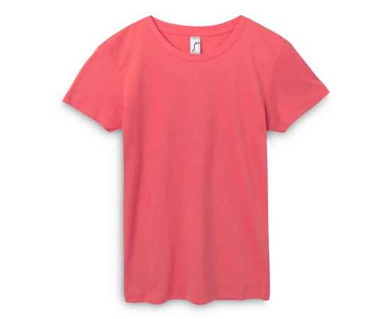 Футболка женская Regent Women розовая (коралловая), размер XXL, Цвет: розовый, Размер: XXL