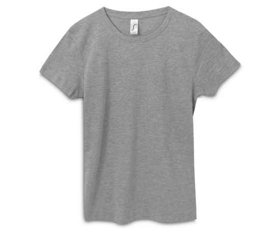 Футболка женская Regent Women серый меланж, размер XL, Цвет: серый меланж, Размер: XL