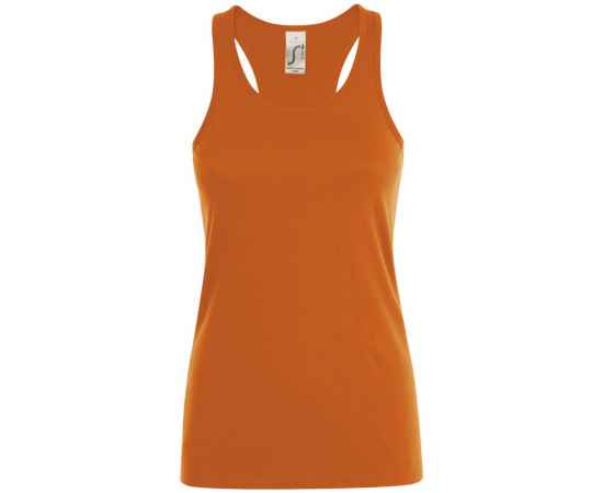 Майка женская Justin Women оранжевая, размер XS, Цвет: оранжевый, Размер: XS