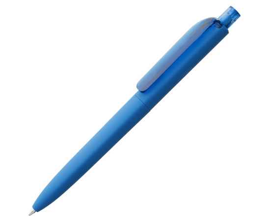 Ручка шариковая Prodir DS8 PRR-T Soft Touch, голубая, Цвет: голубой, Размер: 14х1