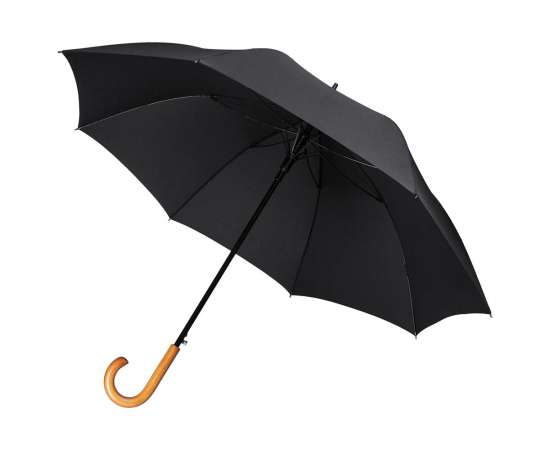 Зонт-трость Unit Classic, черный, Цвет: черный, Размер: длина 99 см