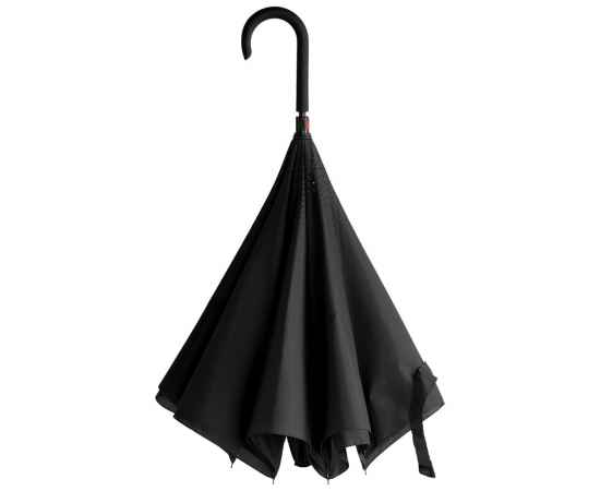 Зонт наоборот Unit Style, трость, черный, Цвет: черный, Размер: Длина 78 см