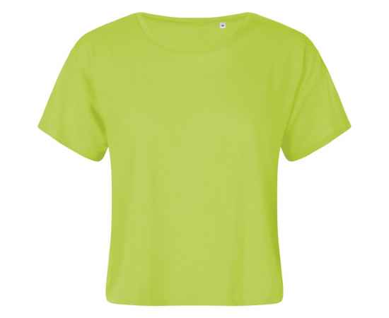 Футболка укороченная женская Maeva зеленый неон, размер XL/XXL, Цвет: зеленый, Размер: XL/2XL
