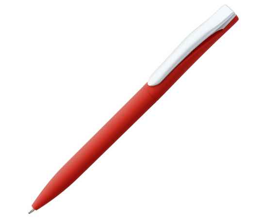 Ручка шариковая Pin Soft Touch, красная, Цвет: красный, Размер: 14