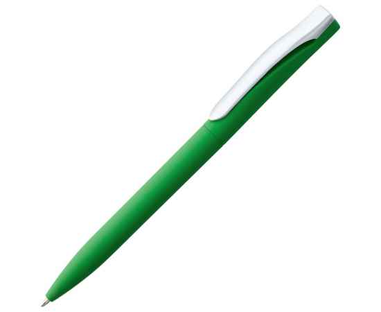 Ручка шариковая Pin Soft Touch, зеленая, Цвет: зеленый, Размер: 14
