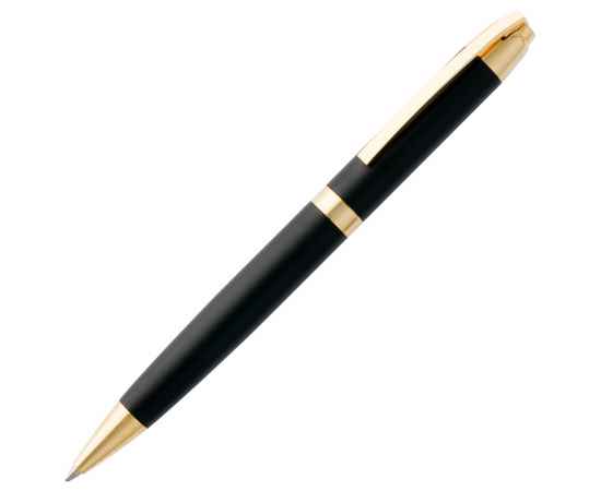 Ручка шариковая Razzo Gold, черная, Цвет: черный, Размер: 14