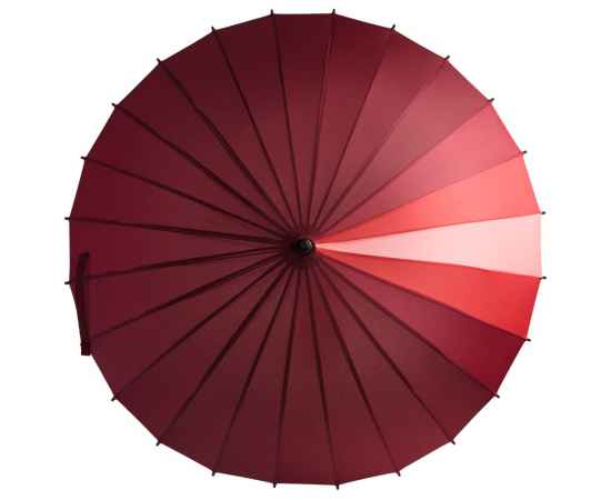 Зонт-трость «Спектр», красный, Цвет: красный, Размер: Длина 80 см