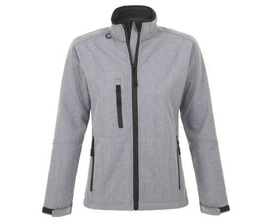 Куртка женская на молнии Roxy 340, серый меланж, размер XL, Цвет: серый меланж, Размер: XL