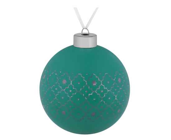 Елочный шар Chain, 10 см, зеленый, Цвет: зеленый, Размер: диаметр 10 с